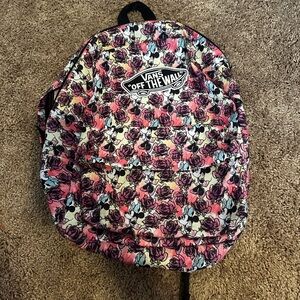 Disney Vans Minnie Mouse Floral Backpack